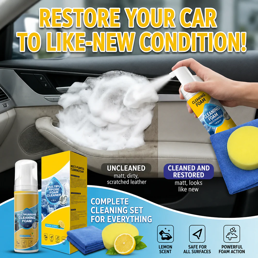 🔥Last Day Sale – 80% Off💦 4-in-1 Multi-Enzyme Cleaning Foam - Image 5