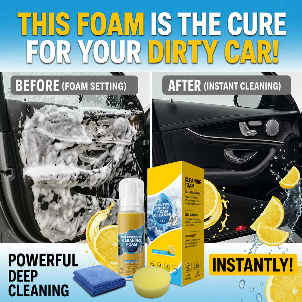 🔥Last Day Sale – 80% Off💦 4-in-1 Multi-Enzyme Cleaning Foam - Image 7