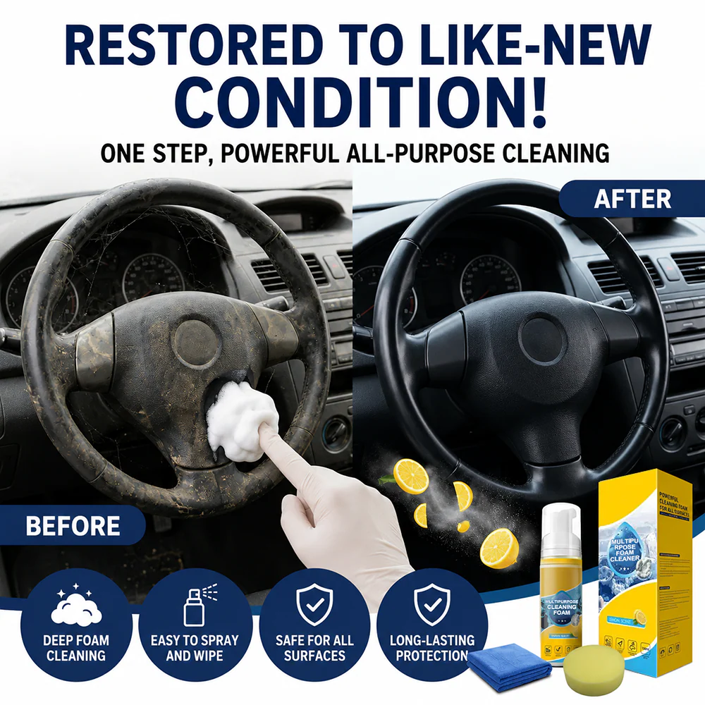 🔥Last Day Sale – 80% Off💦 4-in-1 Multi-Enzyme Cleaning Foam - Image 8