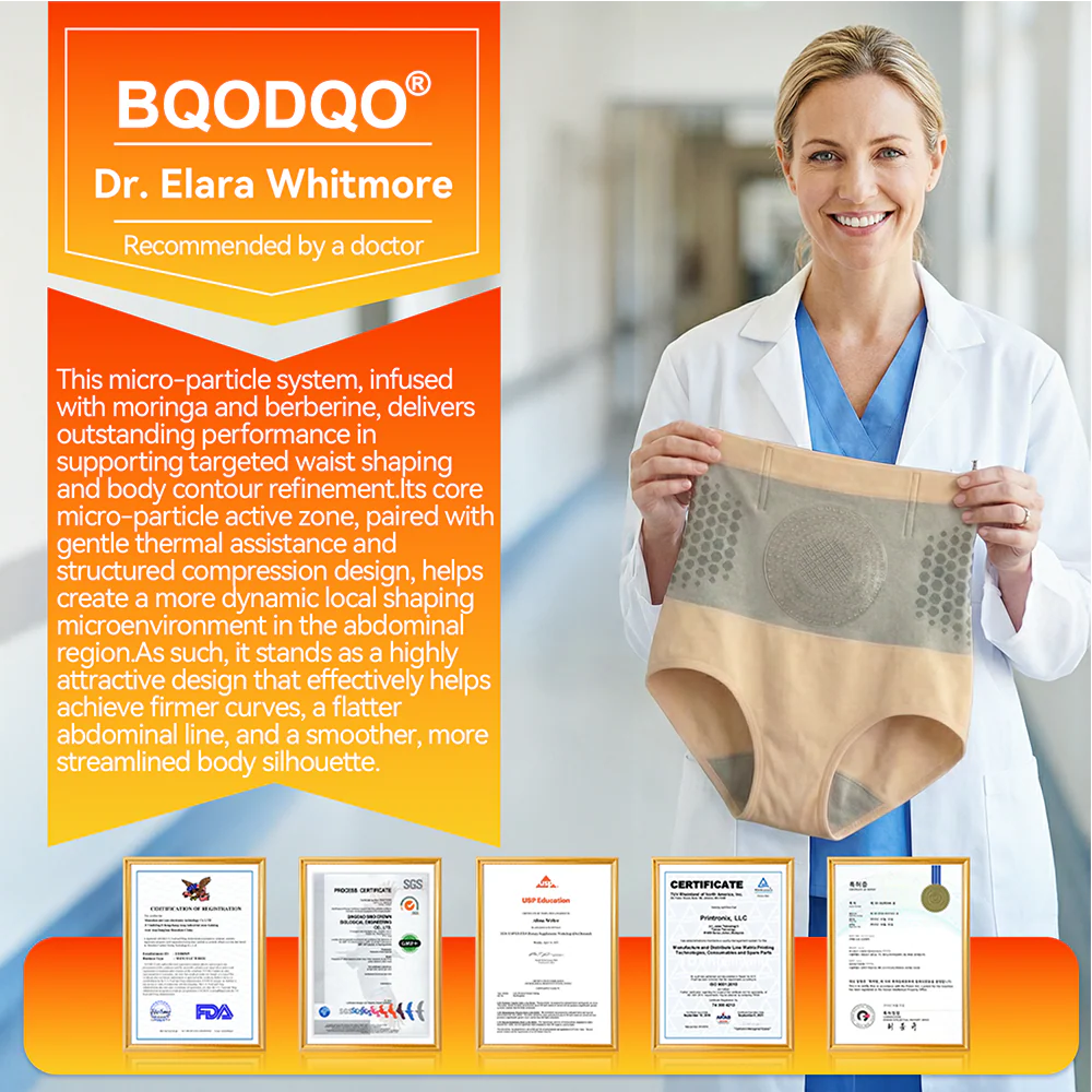 🔥 LAST DAY SALE-80% OFF ✨ BQODQO® 𝐌𝐨𝐫𝐢𝐧𝐠𝐚 & 𝐁𝐞𝐫𝐛𝐞𝐫𝐢𝐧𝐞 4‑In‑1 Micro‑Particle Sculpting & Fat‑Burn Shorts - Image 16