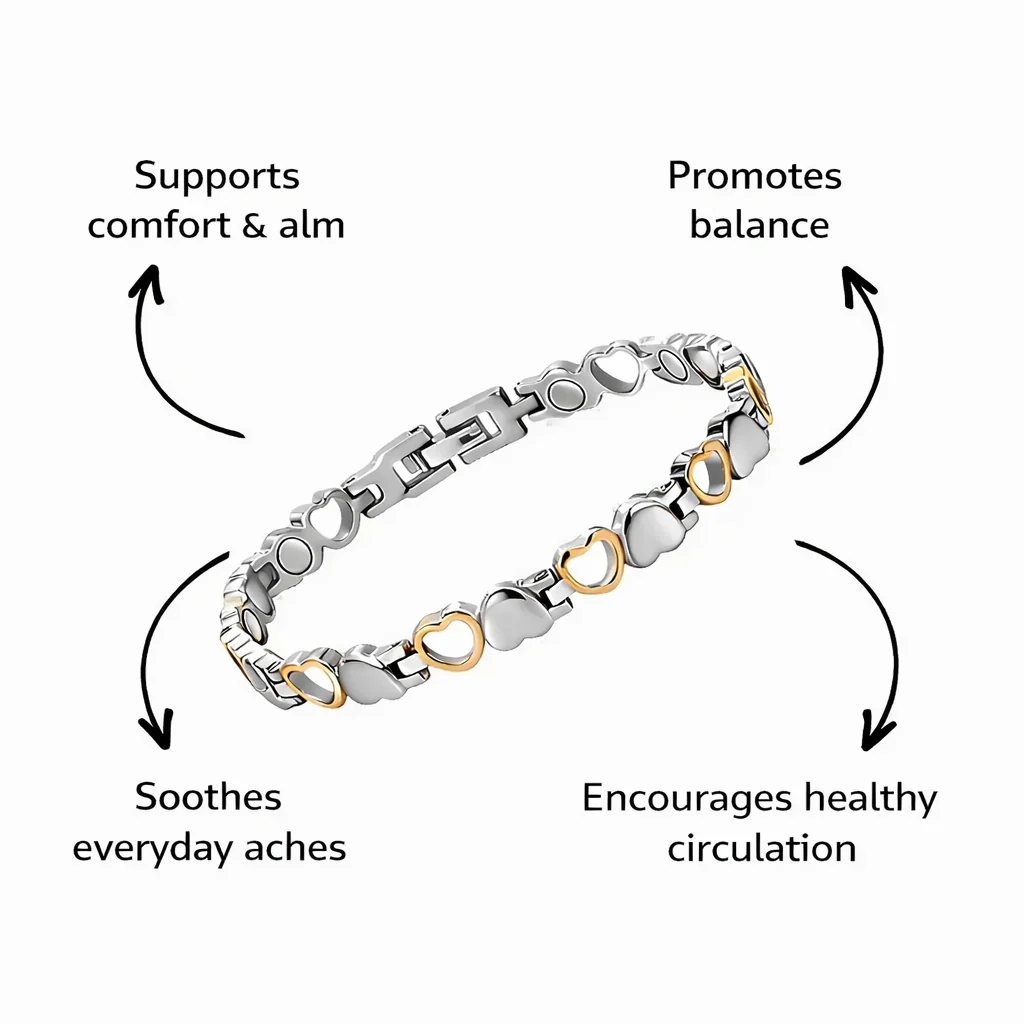 𝐂𝐙𝐓𝐈𝐂𝐋𝐄® Magnetic Health Bracelet for Relaxation, Better Sleep & Inner Balance - Image 16