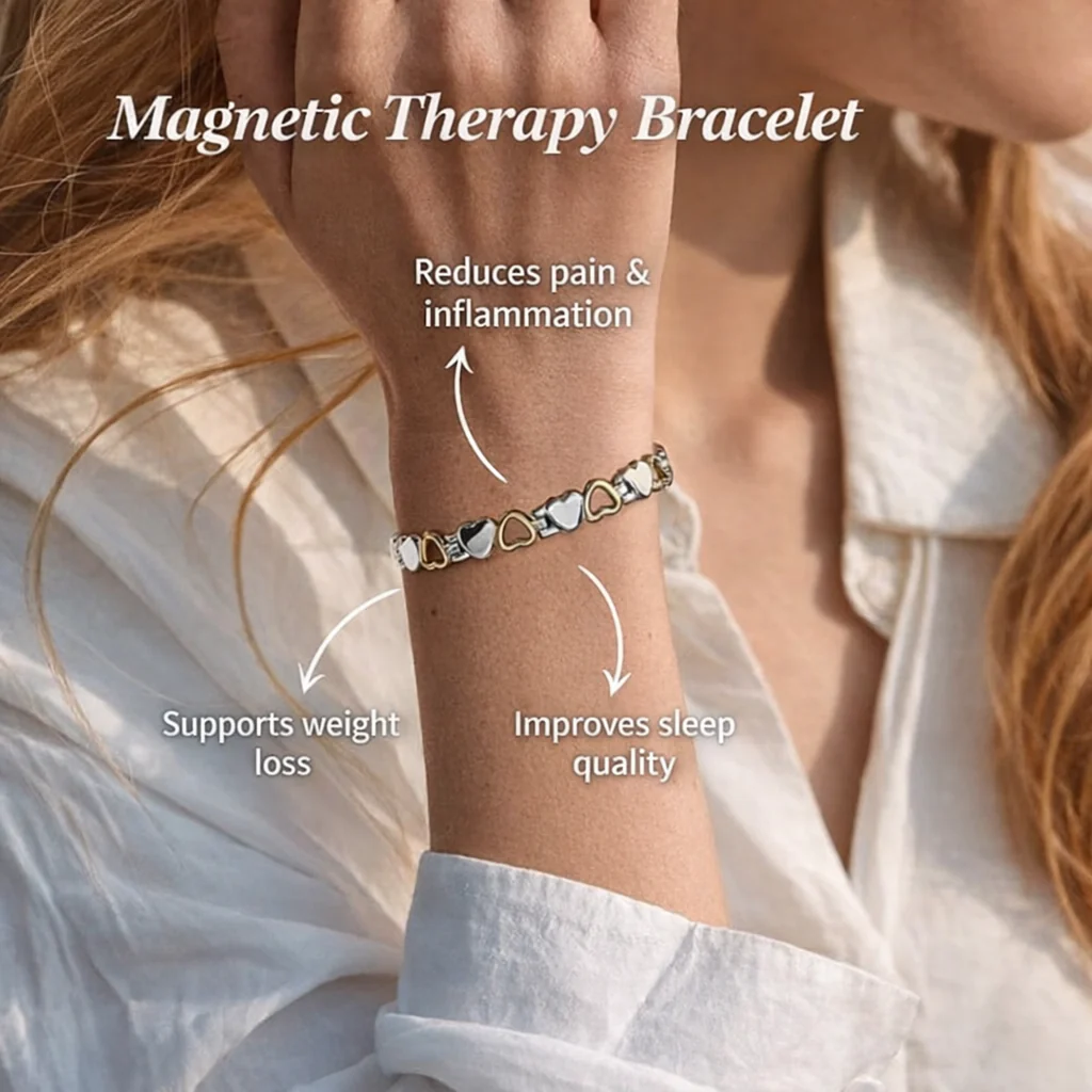 𝐂𝐙𝐓𝐈𝐂𝐋𝐄® Magnetic Health Bracelet for Relaxation, Better Sleep & Inner Balance - Image 2