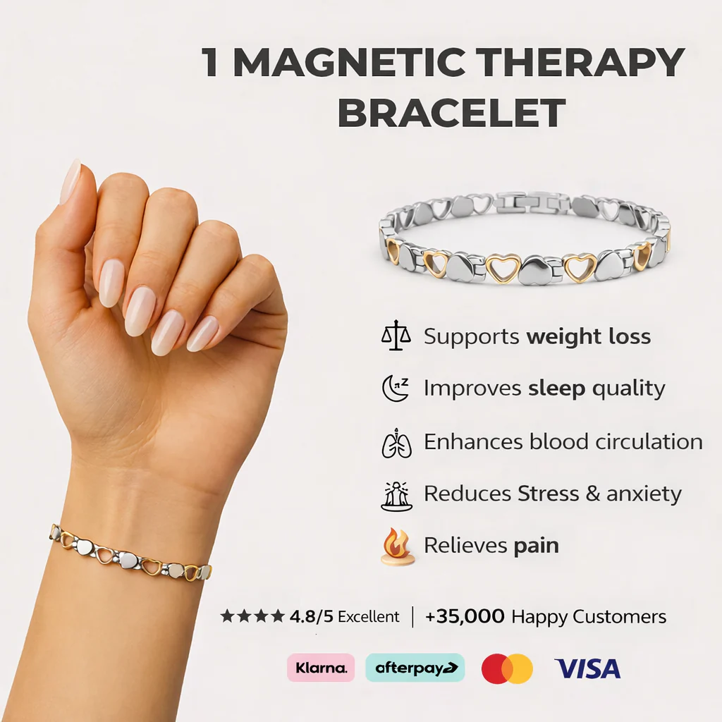 𝐂𝐙𝐓𝐈𝐂𝐋𝐄® Magnetic Health Bracelet for Relaxation, Better Sleep & Inner Balance - Image 6