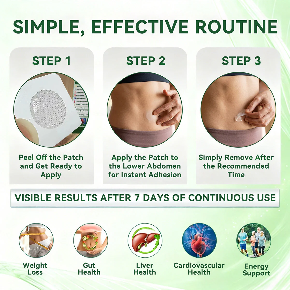 🔥 New Arrival | Purelora® Berberine Apple Cider Vinegar × EGCG 10-in-1 Nano Microneedle Patch Burn Stubborn Fat • Smooth Wrinkles • Support Joint Comfort (Just 1 Patch Daily — Many Users Notice Visible Changes in as Little as 7 Days) - Image 11