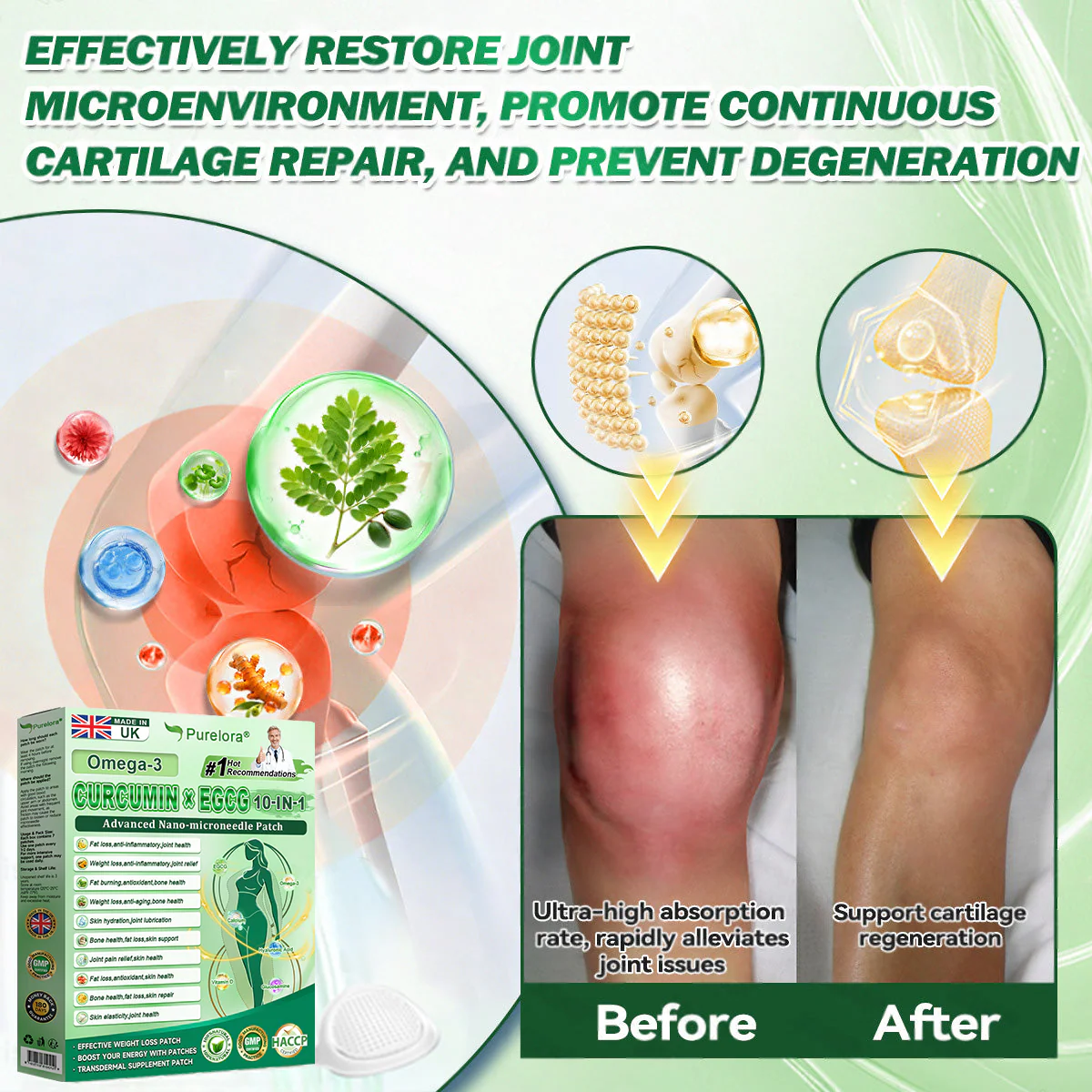 🔥 New Arrival | Purelora® Berberine Apple Cider Vinegar × EGCG 10-in-1 Nano Microneedle Patch Burn Stubborn Fat • Smooth Wrinkles • Support Joint Comfort (Just 1 Patch Daily — Many Users Notice Visible Changes in as Little as 7 Days) - Image 7