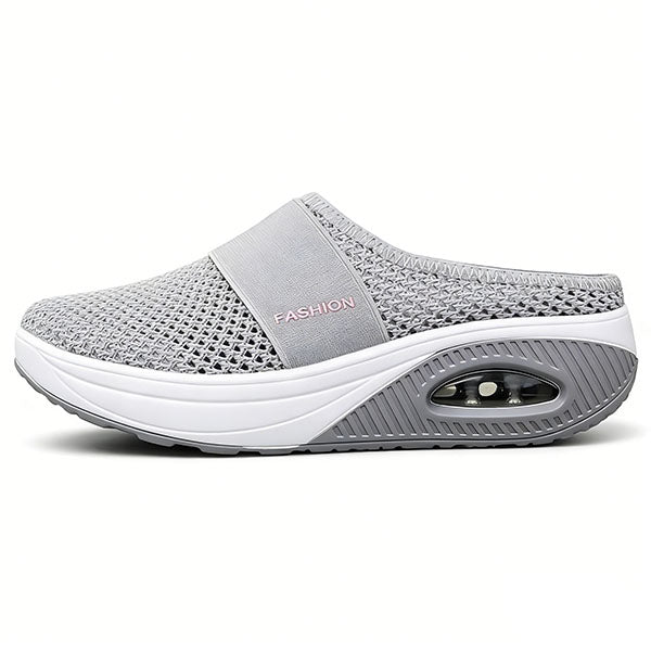 🔥 LAST DAY SALE-80%✨ BQODQO® Diabetic Air-Cushion Slip-On Walking Shoes, Orthopedic Diabetic Slippers, with Arch-Support for Women - Image 3