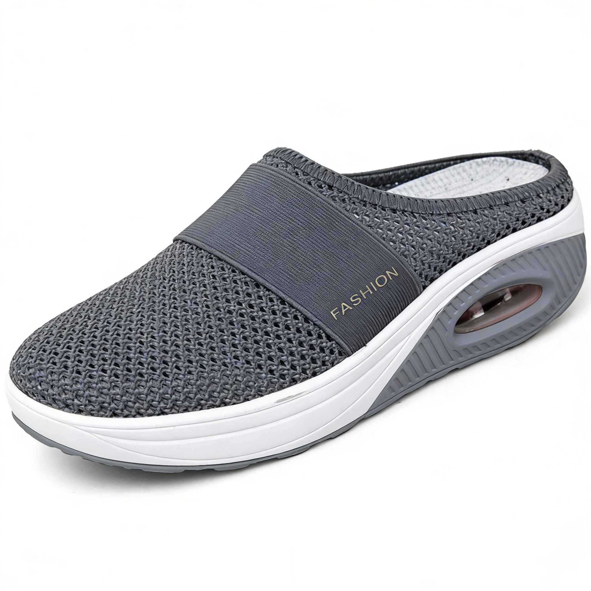🔥 LAST DAY SALE-80% OFF ✨ BQODQO® Diabetic Air-Cushion Slip-On Walking Shoes, Orthopedic Diabetic Slippers, with Arch-Support for Women - Image 2