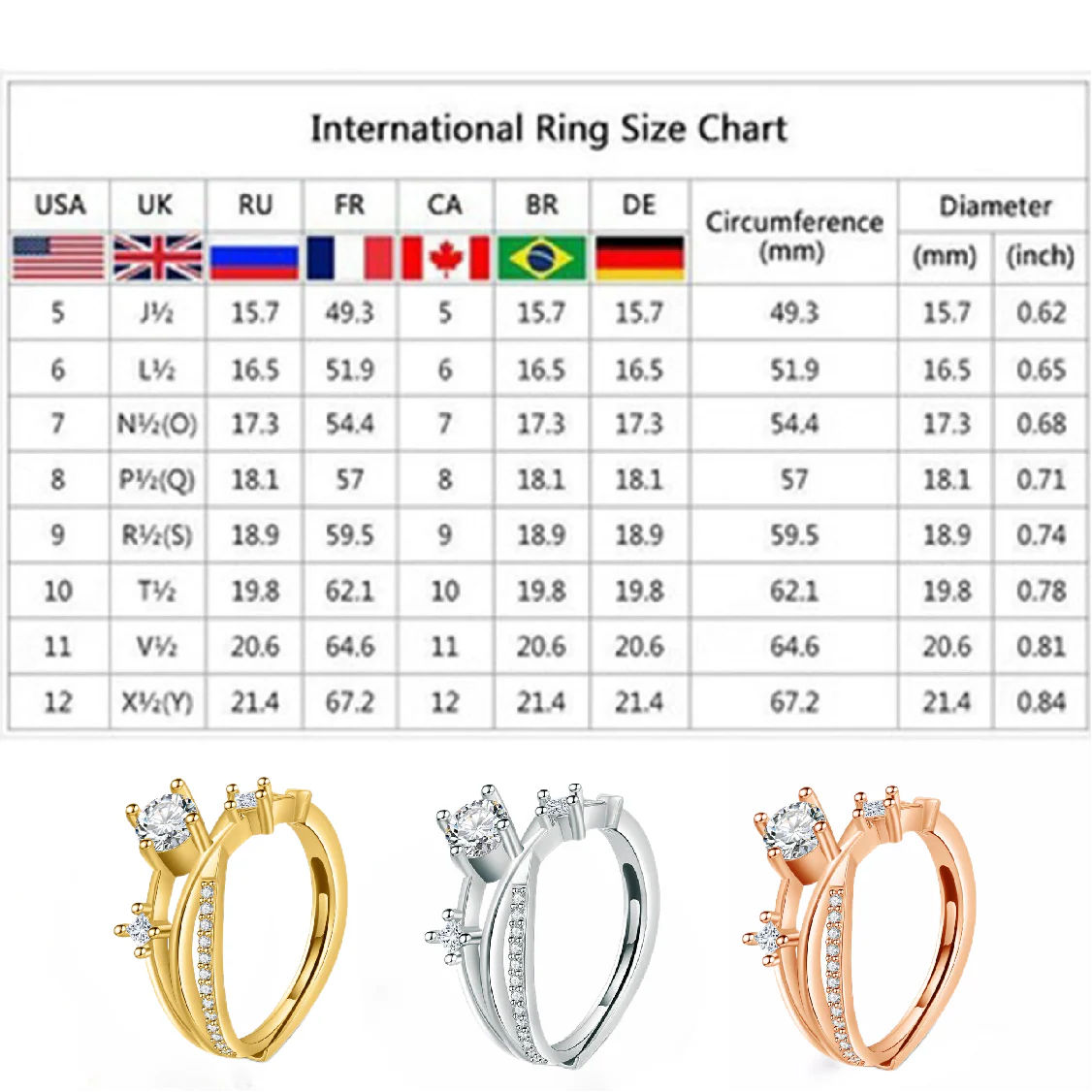（🔥LAST DAY SALE-80% OFF)𝐂𝐙𝐓𝐈𝐂𝐋𝐄® Diamond Magnetology Lymphvity Ring - Image 4