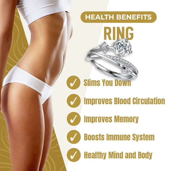 （🔥LAST DAY SALE-80% OFF)𝐂𝐙𝐓𝐈𝐂𝐋𝐄® Diamond Magnetology Lymphvity Ring - Image 6